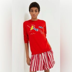 CHINTI & PARKER French Swimmer & Fish Cashmere
Sweater